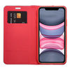 Kabura LUNA Book Carbon do IPHONE 16 Plus czerwony