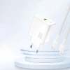 Dudao A27P 30W PD GaN USB-C Wandladegerät - Weiß