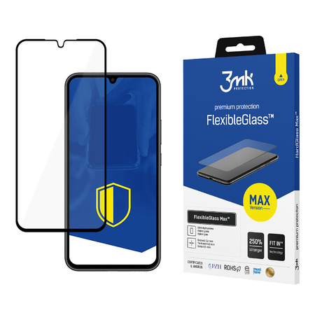 3mk FlexibleGlass Max™ hybrid glass for Samsung Galaxy A34 5G