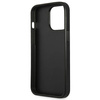 Oryginalne Etui IPHONE 13 PRO MAX Guess Hardcase Saffianotriangle Logo (GUHCP13XPSATLG) srebrne