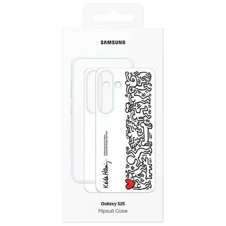 Samsung nakładka Flipsuit do Samsung Galaxy S25 Biała