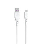 Dudao Kabel USB - USB Typ C 6A Kabel 1 m weiß (TGL3T)