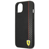 Oryginalne Etui IPHONE 14 PLUS Ferrari Hardcase Carbon (FEHCP14MAXBK) czarne