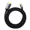 Ugreen kabel przewód HDMI - USB Typ C 4K 60 Hz 1,5 m czarno-szary (MM142 50570)