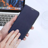 Dux Ducis Skin X2 Hülle für iPhone 14 Plus Hülle mit Magnetklappe blau