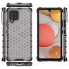 Honeycomb etui pancerny pokrowiec z żelową ramką Samsung Galaxy A42 5G przezroczysty