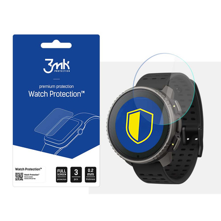 SUUNTO Vertical Titanium Solar - 3mk Watch Protection™ v. FlexibleGlass Lite