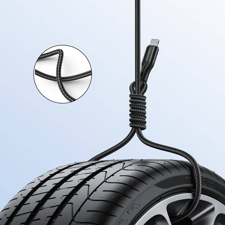 Joyroom kabel do szybkiego ładowania / transmisji danych USB Typ C - Lightning PD 20W 1m czarny (S-1024N1-PD)