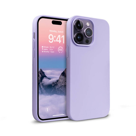 Crong Color Cover - Etui iPhone 14 Pro (fioletowy)