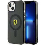 Ferrari FEHMP14MURKK iPhone 14 Plus 6,7" czarny/black hardcase Translucent Magsafe