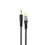 XO Clear kabel audio NB-R241A Lightning/ Jack 3,5mm 1m czarny