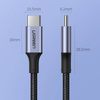 Ugreen Kabel USB Typ C - USB Typ C Power Delivery 100W Quick Charge FCP 5A 3m graues Kabel (90120 US316)