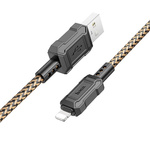 HOCO kabel USB do iPhone Lightning 8-pin 2,4A Leader X94 złoty