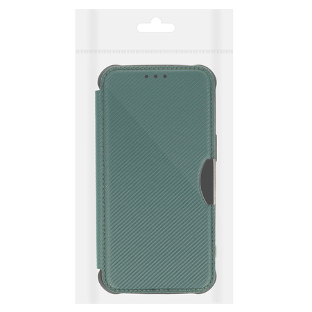 Kabura Razor Carbon Book do Iphone 14 Pro ciemnozielona
