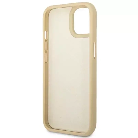 Original Case IPHONE 14 PLUS Guess Croco Collection gold