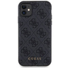 Zestaw Guess GUBPM5N614GEMGK iPhone 11 6.1" hardcase + Powerbank 5000mAh MagSafe czarny/black 4G Metal Logo