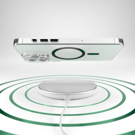 Nakładka Etteri Color Mag do iPhone 15 Pro 6,1" czarna