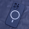 Nakładka Silicon Mag do iPhone 15 Pro Max 6,7" ciemnoniebieska