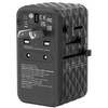Verbatim Adapter podróżny EU/UK/US GaN 2xUSB-A/2xUSB-C PD 100W UTA-06 czarny/black 32121