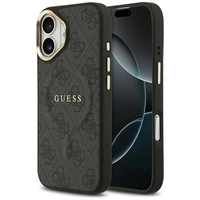 Etui Guess 4G PU Classic Logo MagSafe na iPhone 17 - czarne