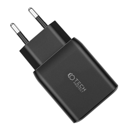 Wall Charger 35W 2x USB-C Power Delivery Tech-Protect C35W black