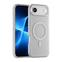 Etui Magnetic Abrasive na iPhone 17 Air kompatybilne z MagSafe - matowe białe