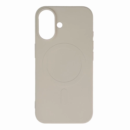 Wozinsky Liquid Silicone Case MagSafe für Samsung Galaxy S24 FE - Beige