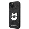 Karl Lagerfeld NFT Glitter Choupette Patch - Etui iPhone 14 Plus (czarny)