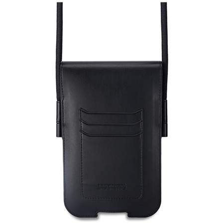 Torebka BMW Phone Pouch Red Stripes czarne