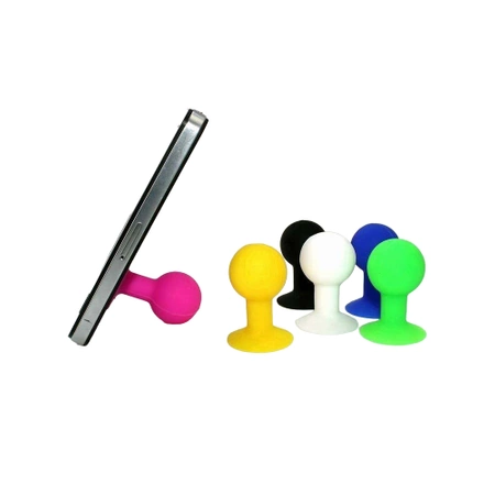 Telefonhalter mit rundem Kopf - Lila