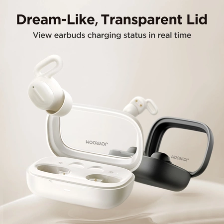 Joyroom JR-TS1 TWS-Kopfhörer der Cozydots-Serie mit Bluetooth 5.3 und Geräuschunterdrückung – Schwarz