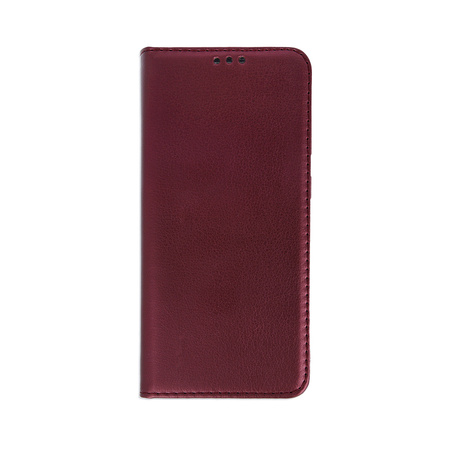 Etui Smart Magnetic do Samsung A05S burgundowe