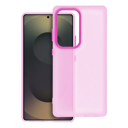 Futerał SAPPY do SAMSUNG S25 Edge różowy