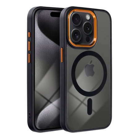 Futerał COLOR EDGE MAG COVER kompatybilny z MagSafe do IPHONE 11 czarno złoty
