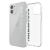 SuperDry Snap iPhone 12 mini Clear Case silver / silver 42590