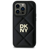 Original Case IPHONE 14 PRO DKNY Quilted Stack Logo (DKHCP14LPQDSLK) black