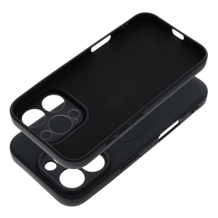 Futerał SILICONE MAG COVER kompatybilny z MagSafe do IPHONE 16 Pro czarny