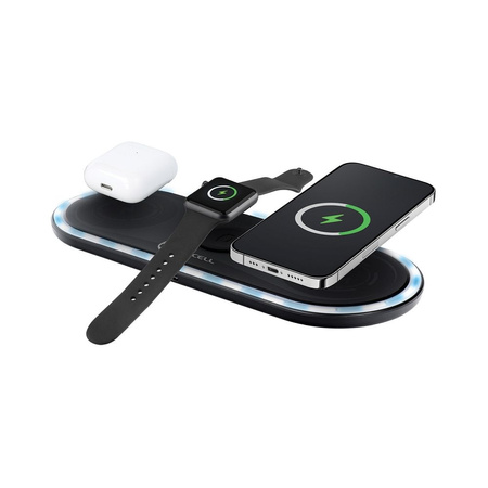 FORCELL Szybka Ładowarka Indukcyjna F-ENERGY Ellipse 3w1 Quick Charge 15W