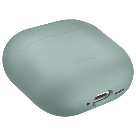 UNIQ etui Lino AirPods 4 Silicone zielony/iceplant green