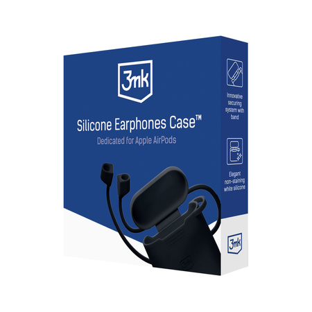 Apple AirPods 3rd gen. - 3mk Silicone AirPods Case Black