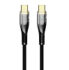JELLICO cable B20 USB-C - USB-C PD 66W 1M Black