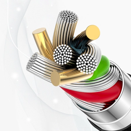 Dudao L9X 30W USB-C - Lightning Cable 1m - White