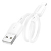 Borofone Kabel BX93 Super Power - USB na Lightning - PD 20W 0,25 metra biały