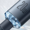 Baseus Crystal Shine Series Fast Charging Data Cable Type-C to iP 20W 1.2m Blue