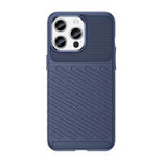 Gepanzerte iPhone 15 Pro Max Thunder Hülle – Blau