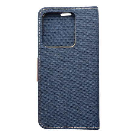 Kabura CANVAS Book do XIAOMI Redmi NOTE 13 5G granatowy