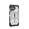 UAG Pathfinder Clear MagSafe Case for iPhone 17 - White and Gray