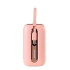 Joyroom mini powerbank 10000mAh Colorful Series 22.5W with 2 built-in USB C and Lightning cables pink (JR-L012)