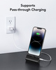 VEGER powerbank 5000 mAh z wbudowanym złączem Lightning PlugOn PD QC3.0 2,4A 20W W0558P czarny