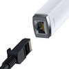 Ethernet-Adapter der Baseus Lite-Serie USB-A auf RJ45-LAN-Anschluss (100 Mbit/s) Weiß